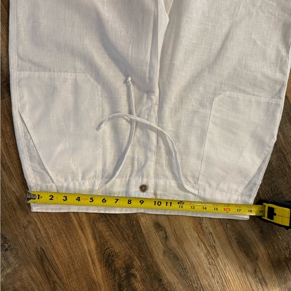 100% Linen Drawstring Pants - Picture 8 of 8